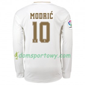 Koszulka Real Madryt Luka Modrić 10 Domowe Koszulki Piłkarskie 2019-2020 Długi Rękaw
